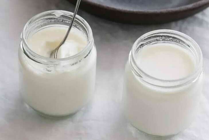 Lo yogurt naturale è un prodotto consentito della fase Attack