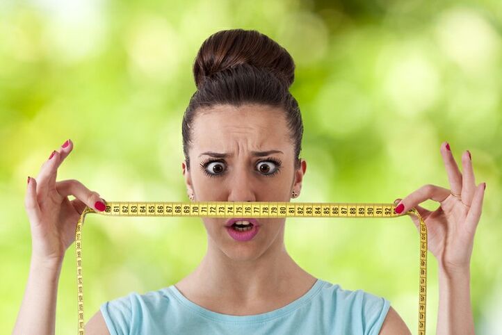 una dieta non può ottenere una perdita di peso efficace in una settimana