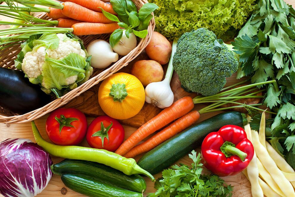 verdure per la dieta chetogenica