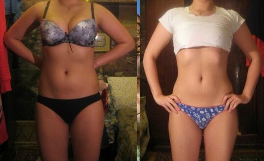 foto prima e dopo della dieta giapponese